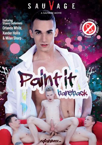 Paint It Bareback DVD - Front