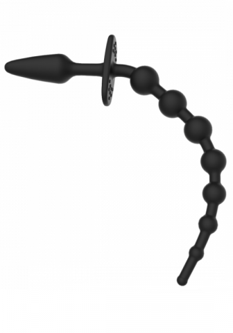 Silicone Anal Bead Tail Plug